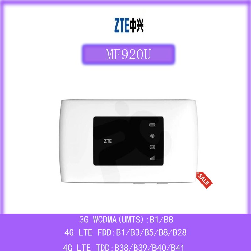 ZTE MF920U wifi 3g 4g  ֽ  ͳ lte  pc   iot  usb ڵ